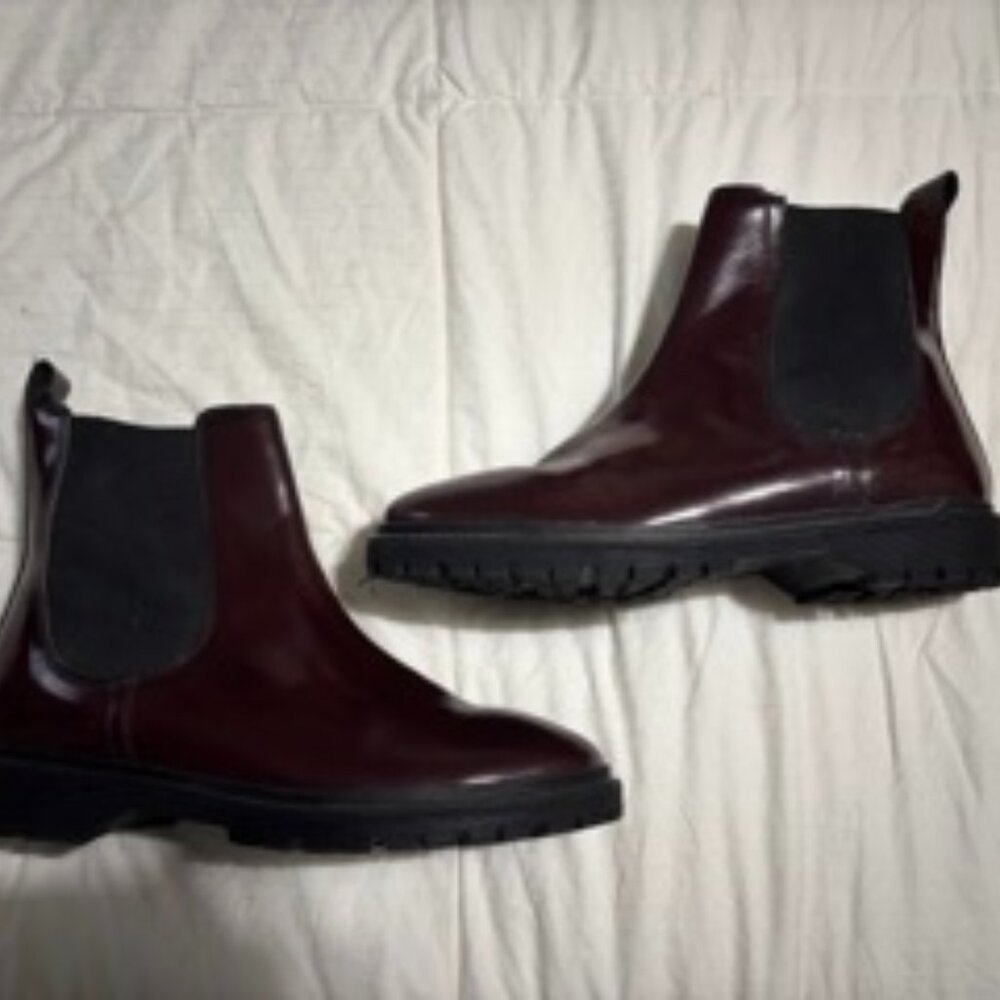 Brand New Red Chelsea Boots